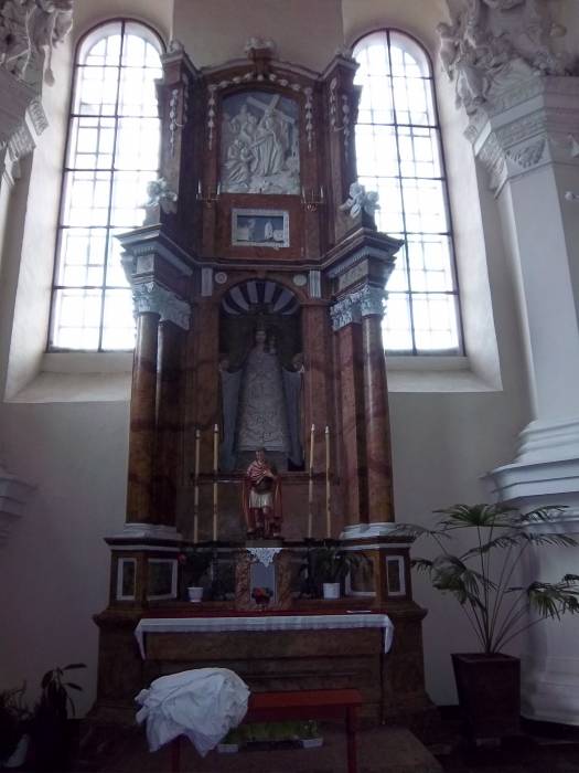 Hrodna. Catholic church of the Discovery of the Holy Cross (Bernardine)