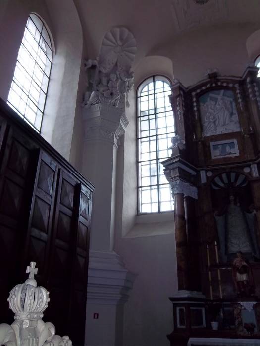 Hrodna. Catholic church of the Discovery of the Holy Cross (Bernardine)