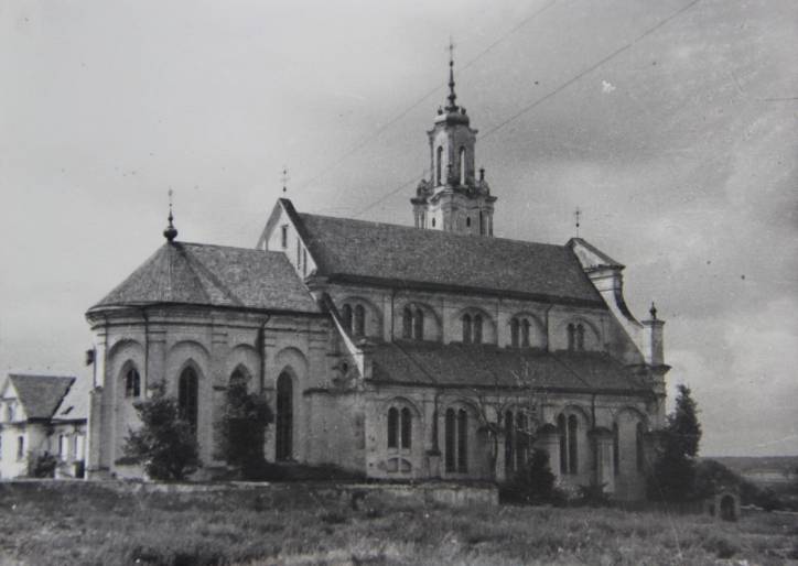 Hrodna. Catholic church of the Discovery of the Holy Cross (Bernardine)