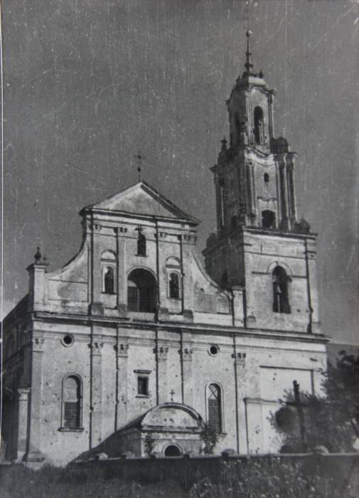 Hrodna. Catholic church of the Discovery of the Holy Cross (Bernardine)