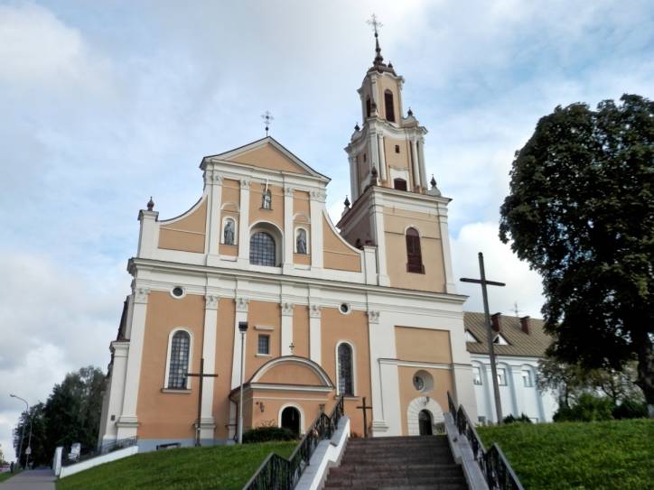 Hrodna. Catholic church of the Discovery of the Holy Cross (Bernardine)