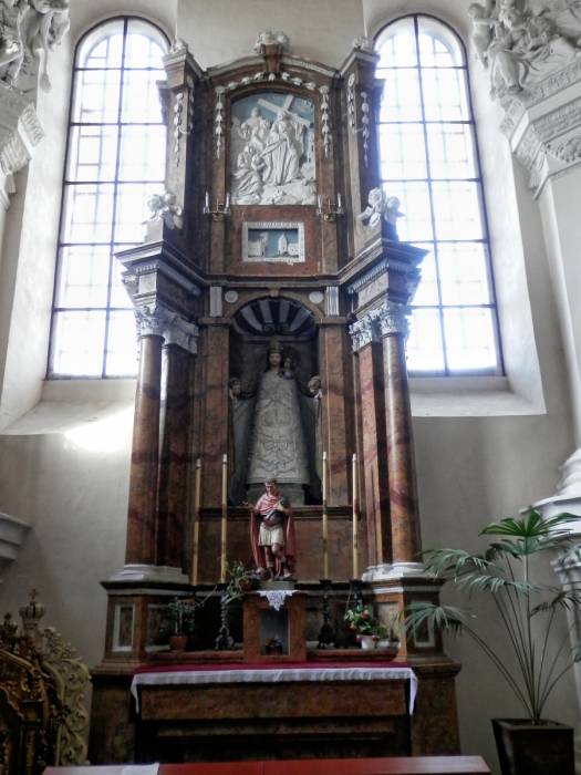 Hrodna. Catholic church of the Discovery of the Holy Cross (Bernardine)