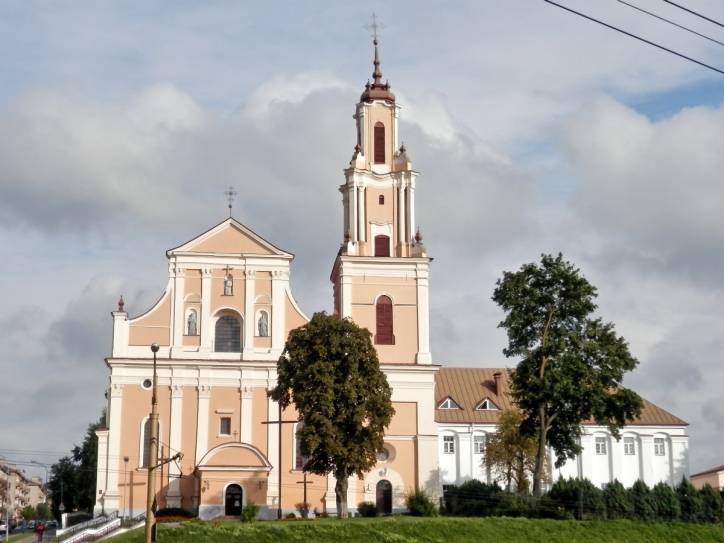 Hrodna. Catholic church of the Discovery of the Holy Cross (Bernardine)