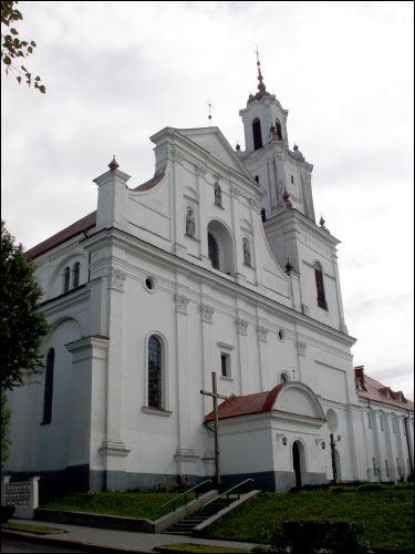 Hrodna. Catholic church of the Discovery of the Holy Cross (Bernardine)
