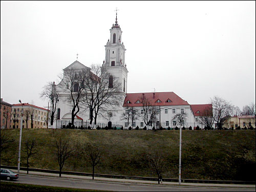 Hrodna. Catholic church of the Discovery of the Holy Cross (Bernardine)