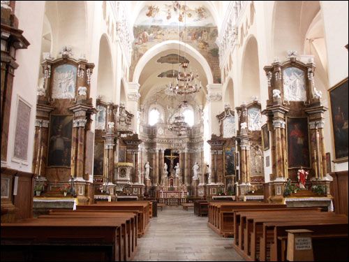 Hrodna. Catholic church of the Discovery of the Holy Cross (Bernardine)