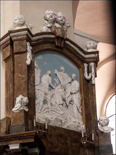 Hrodna. Catholic church of the Discovery of the Holy Cross (Bernardine)