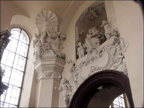 Hrodna. Catholic church of the Discovery of the Holy Cross (Bernardine)
