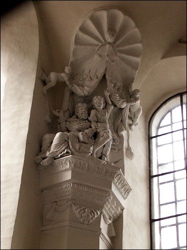 Hrodna. Catholic church of the Discovery of the Holy Cross (Bernardine)