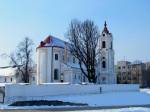 Hrodna.  Catholic church of Mother of God of Angels and the Monastery of Franciscans