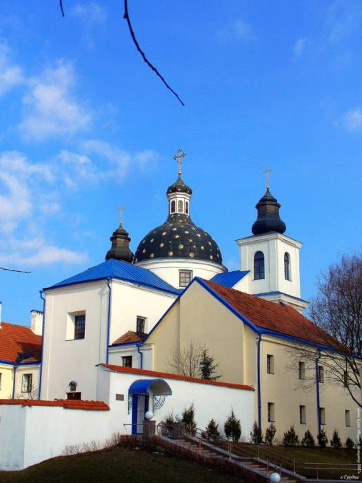 Hrodna. Orthodox church of the Birth of the Virgin and monastery