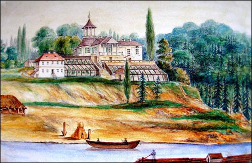 Paniamuń (Hrodna). Estate of Lachnicki