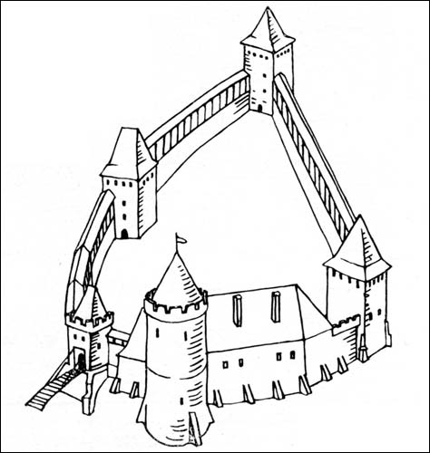 Hrodna.  Old Castle