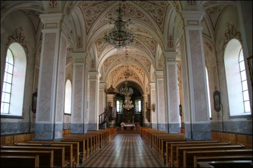 Indura. Catholic church of the Holy Trinity