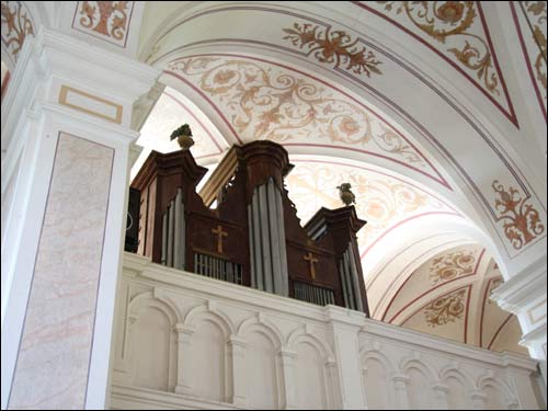  - Catholic church of the Holy Trinity. The organ-loft
