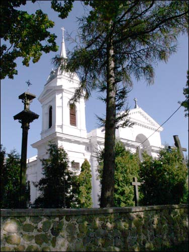  - Catholic church of the Holy Trinity. View from the road
