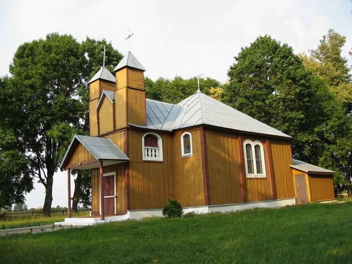 Kozłowicze. Kościół Wniebowzięcia NMP i św. Andrzeja Boboli