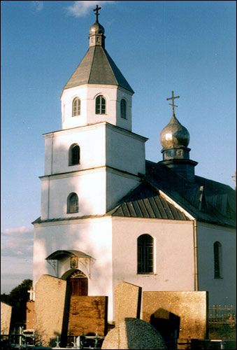 Svisłač. Orthodox church of the Exaltation of the Holy Cross