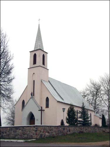 Zaračanka. Catholic church of St. Mary
