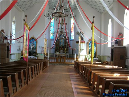Zaračanka. Catholic church of St. Mary