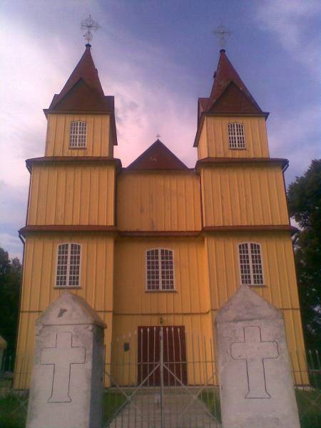 Dudy. Catholic church of St. Mary