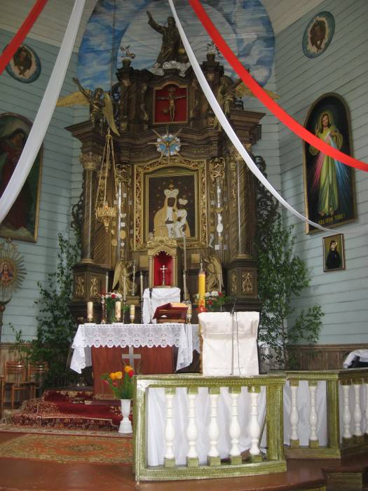 Dudy. Catholic church of St. Mary