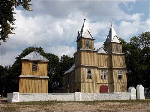 Dudy. Catholic church of St. Mary