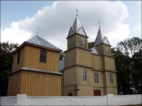 Dudy. Catholic church of St. Mary