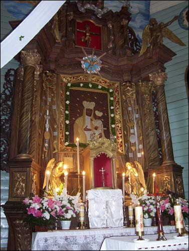 Dudy. Catholic church of St. Mary