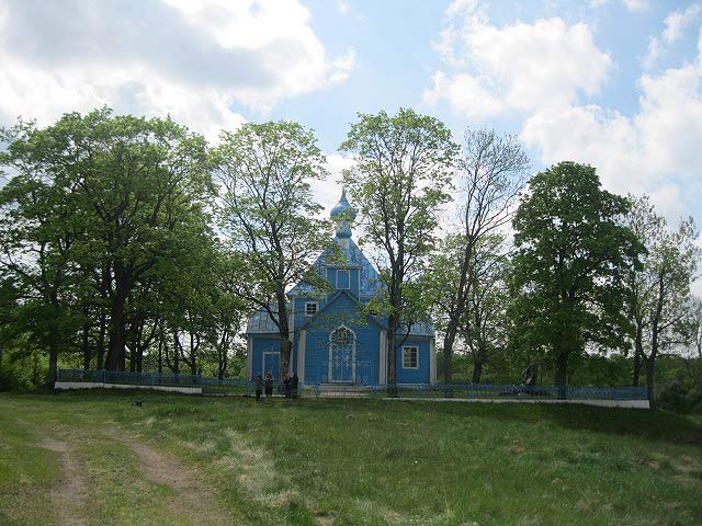  - Orthodox church of the Protection of the Holy Virgin. View at the church
