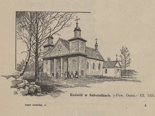 Subotniki.  Catholic church of St. George