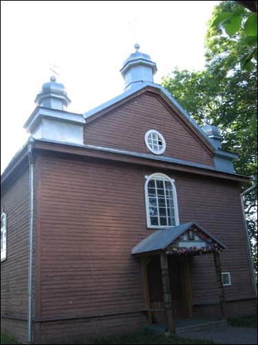 Traby. Orthodox church of St. Peter and St. Paul