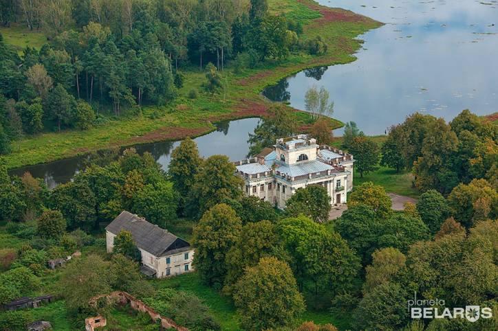 Žamysłaŭl |  Estate of Umiastoŭski. 