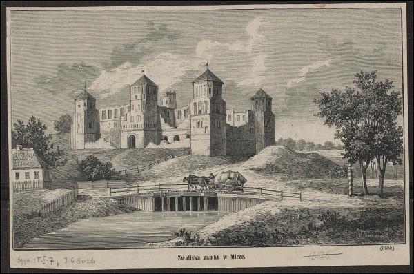  -  Mir Castle at the old photos. 