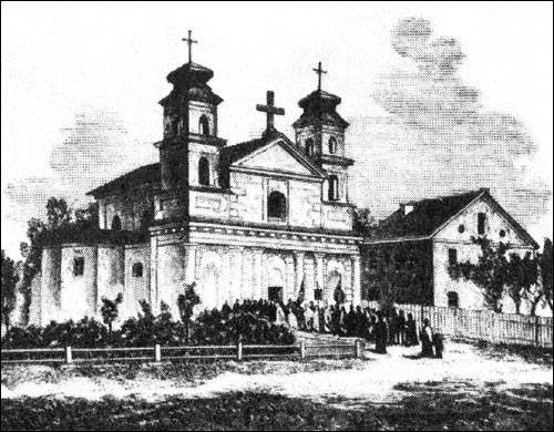 Varonča. Catholic church of St. Anne