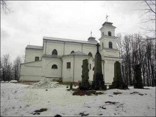 Varonča. Catholic church of St. Anne