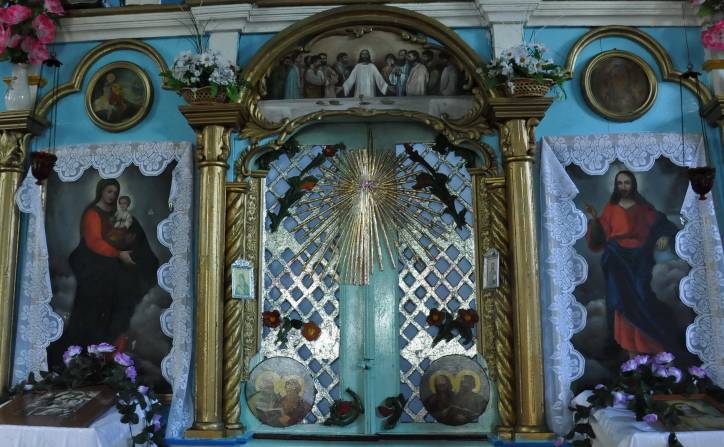  - Церковь Воздвижения Креста Господня. Интерьер, фрагмент