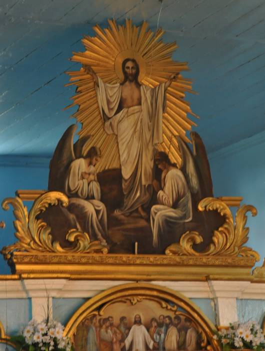  - Церковь Воздвижения Креста Господня. Интерьер, фрагмент