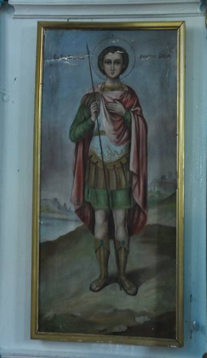  - Церковь Воздвижения Креста Господня. Интерьер, фрагмент