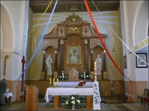 Wiewiórka. Kościół Przemienienia Pańskiego