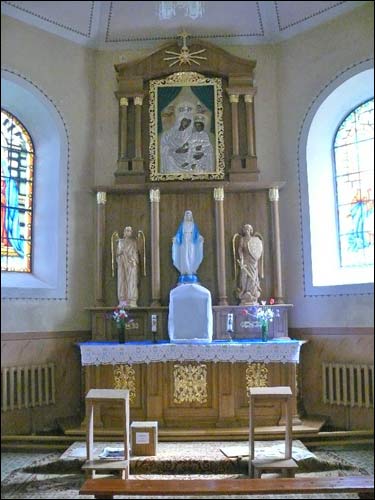 Wiewiórka. Kościół Przemienienia Pańskiego