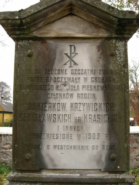 Pieski. Kościół M.B. Różańcowej