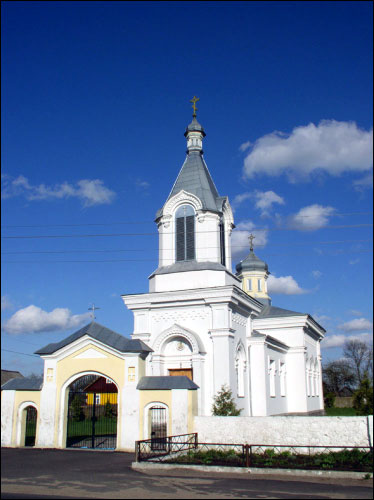 Pieski. Orthodox church of St. Nicholas