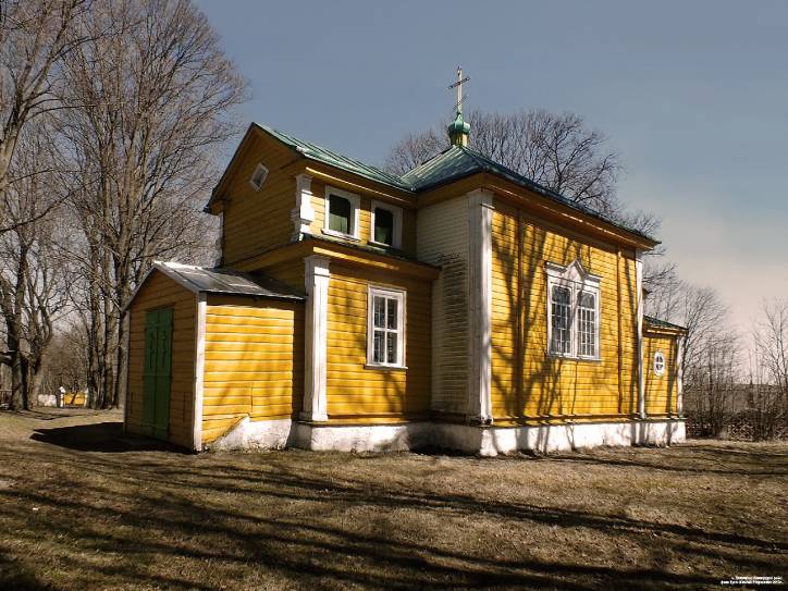Dzialacičy. Orthodox church of the Exaltation of the Holy Cross