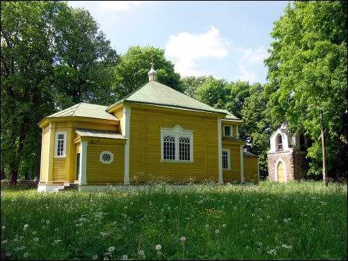 Dzialacičy |  Orthodox church of the Exaltation of the Holy Cross. 