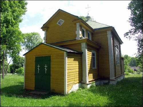 Dzialacičy. Orthodox church of the Exaltation of the Holy Cross