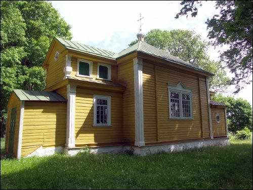 Dzialacičy. Orthodox church of the Exaltation of the Holy Cross