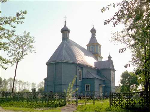 Ławryszewo. Cerkiew Zaśnięcia NMP