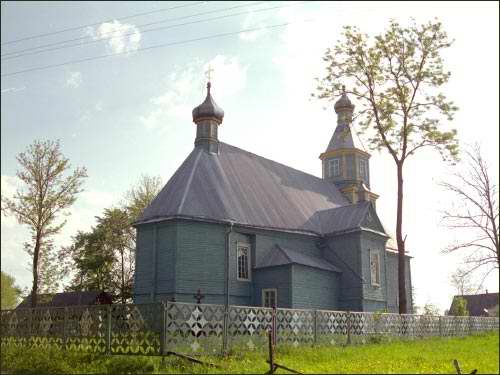 Ławryszewo. Cerkiew Zaśnięcia NMP