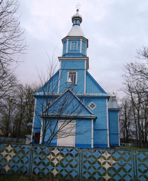 Ławryszewo. Cerkiew Zaśnięcia NMP